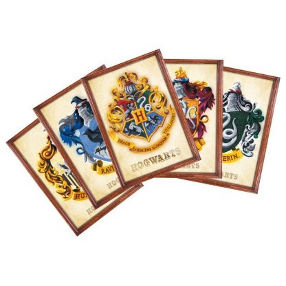 harry-potter-postcards-set-postkarten-hogwarts-gryffindor-ravenclaw-hufflepuff-slytherin-häuser-8