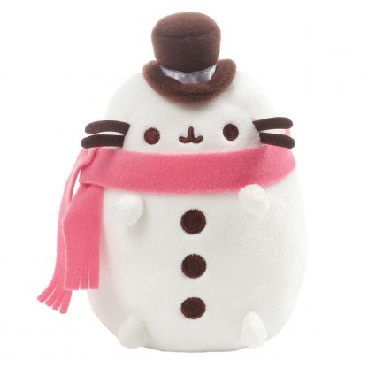 pusheen-the-cat-snowman-schneemann-snowcat-schneekatze-hat-hut-schal-winter-17-cm-gund