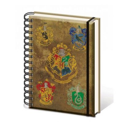 harry-potter-hp-die-häuser-hogwarts-ravenclaw-hufflepuff-slytherin-gryffindor-pyramid-ringbuch-notizbuch-notebook-100-seiten